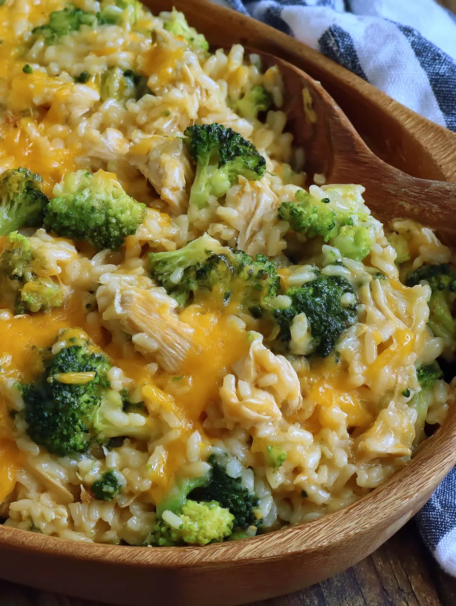 Chicken Broccoli Rice Casserole