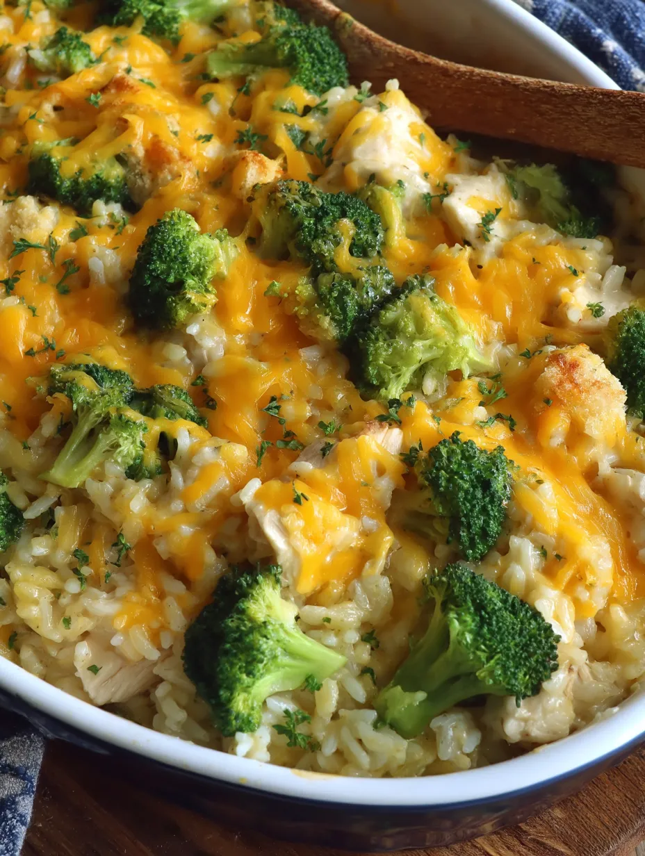 Chicken Broccoli Rice Casserole