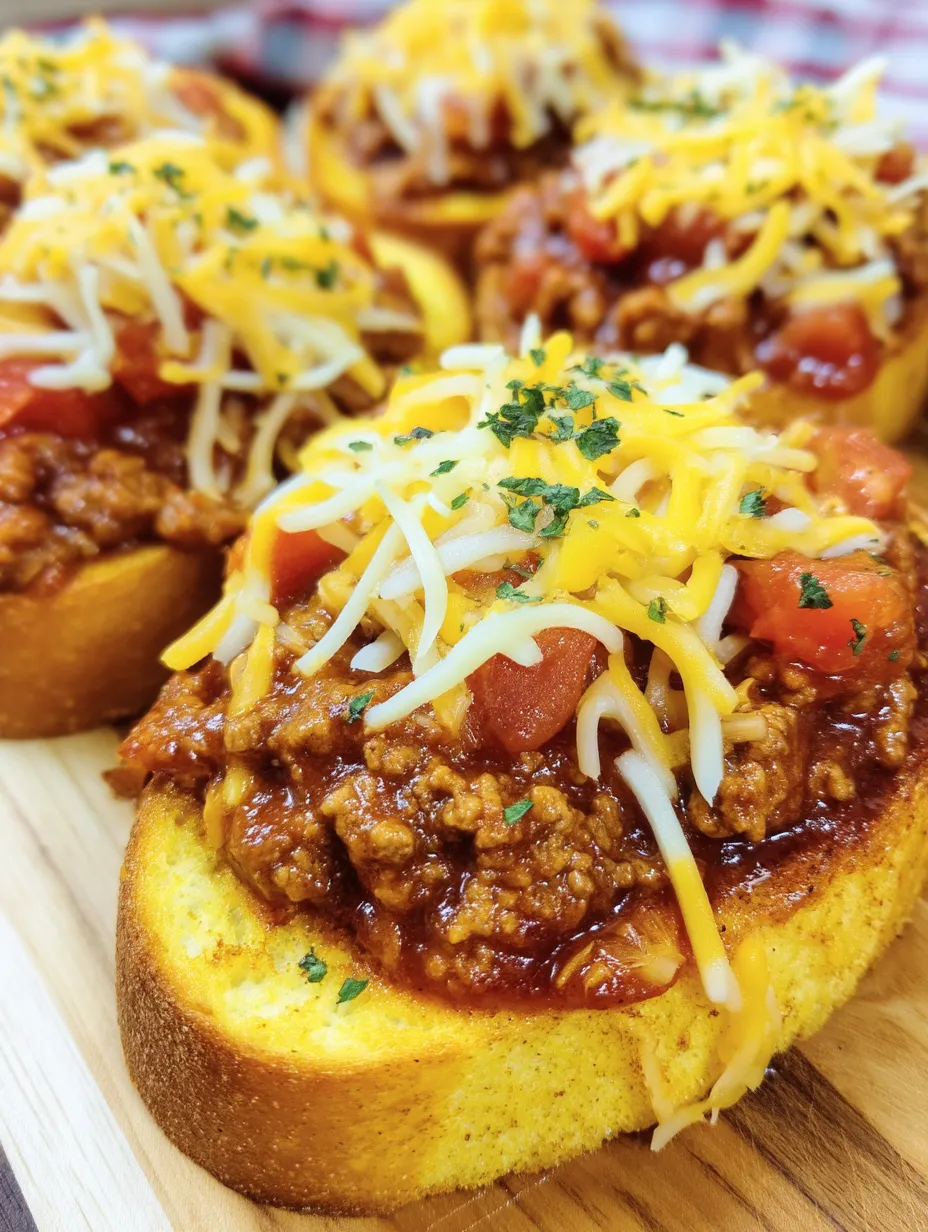 Texas Toast Sloppy Joes