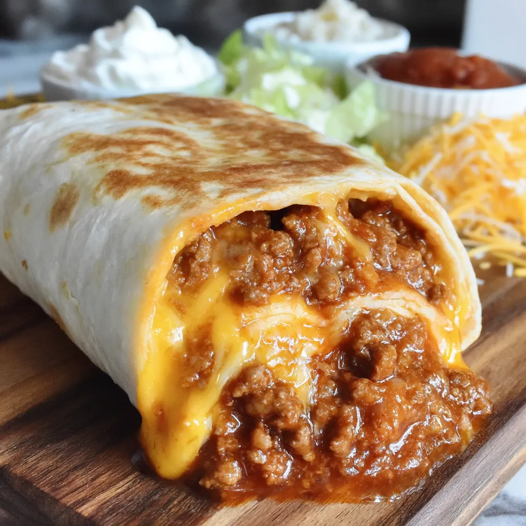 Copycat Taco Bell Chili Cheese Burrito