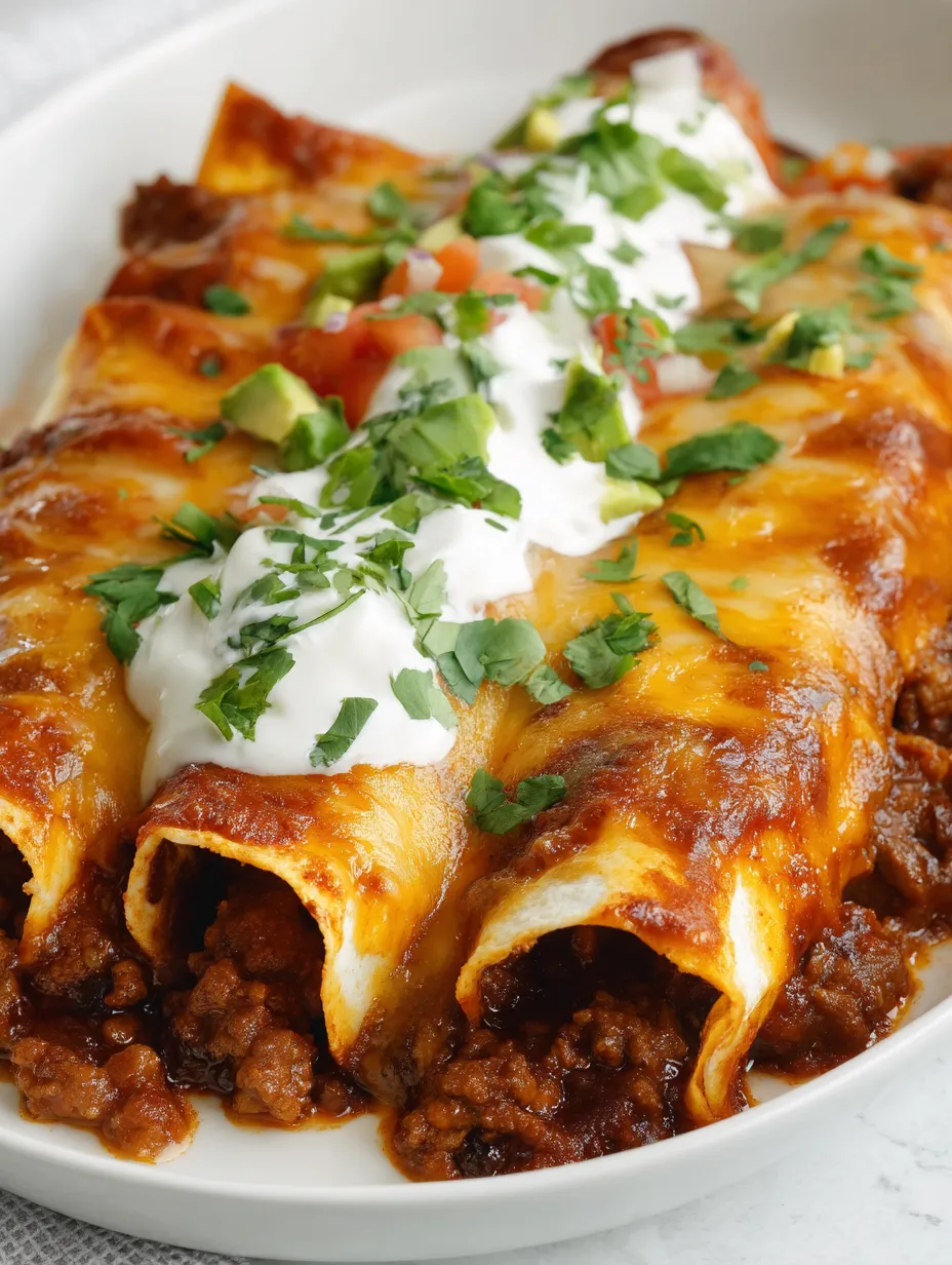 Beef Enchiladas