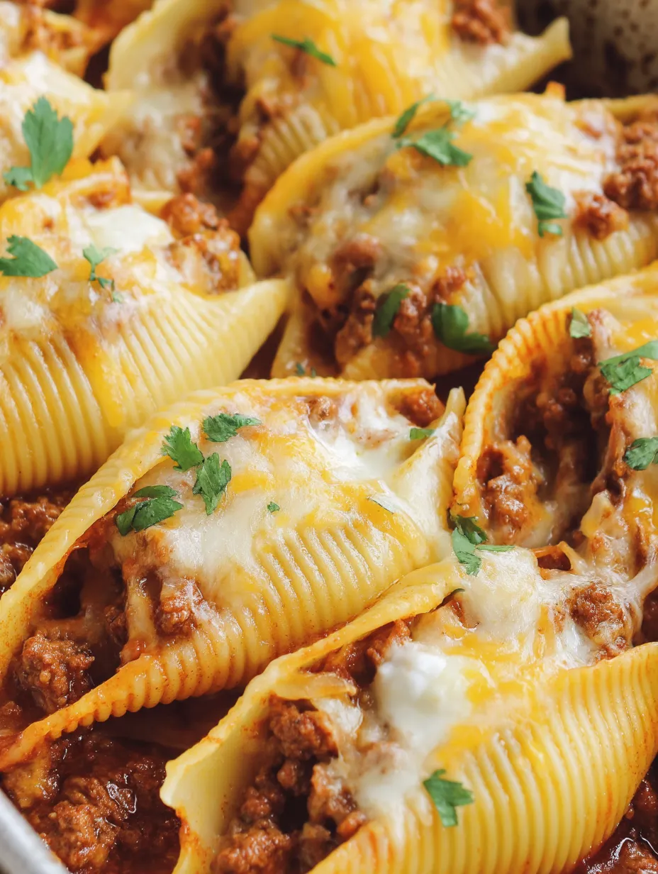 Taco Stuffed Shells