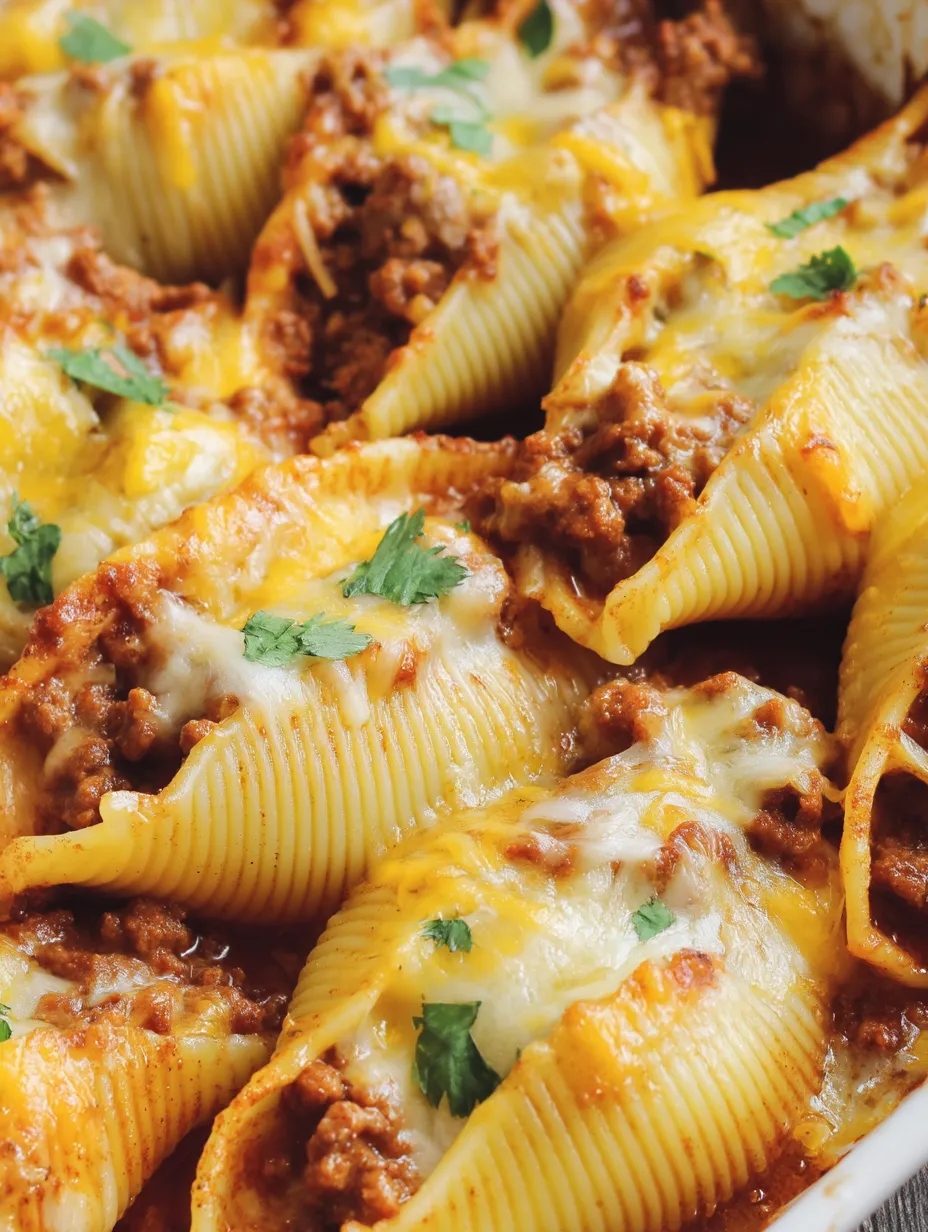 Taco Stuffed Shells