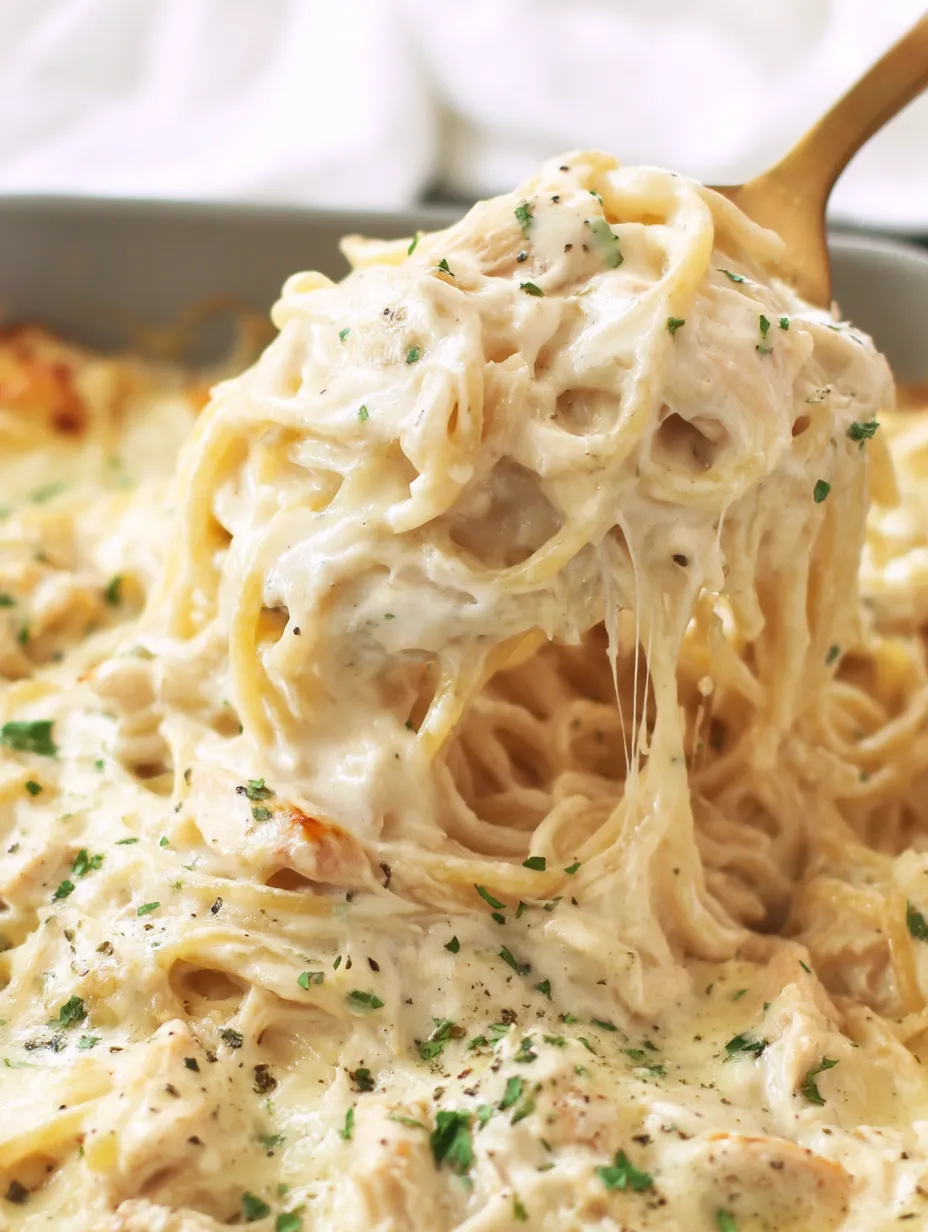 Ranch Chicken Spaghetti