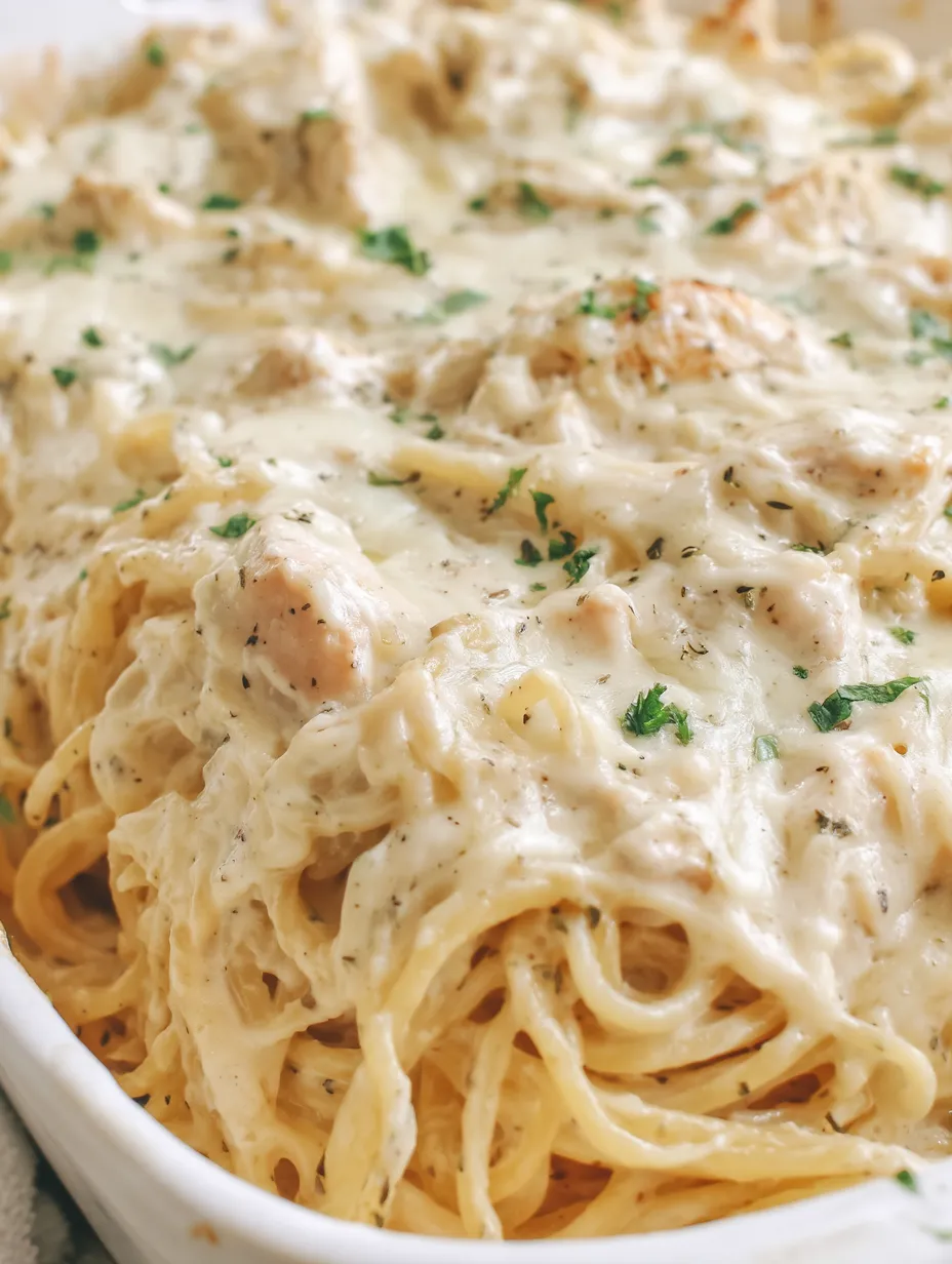 Ranch Chicken Spaghetti