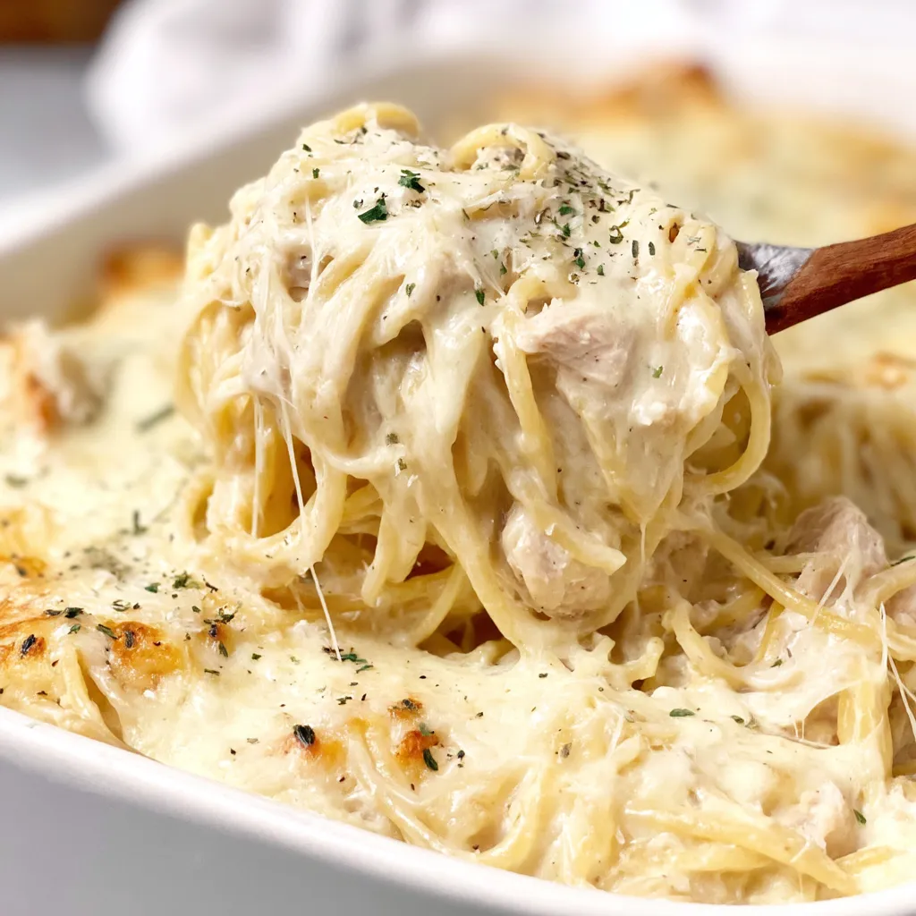 Ranch Chicken Spaghetti