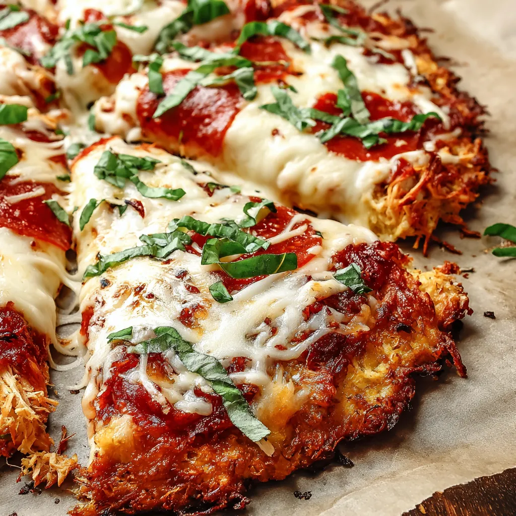 A slice of pizza with cheese and basil.