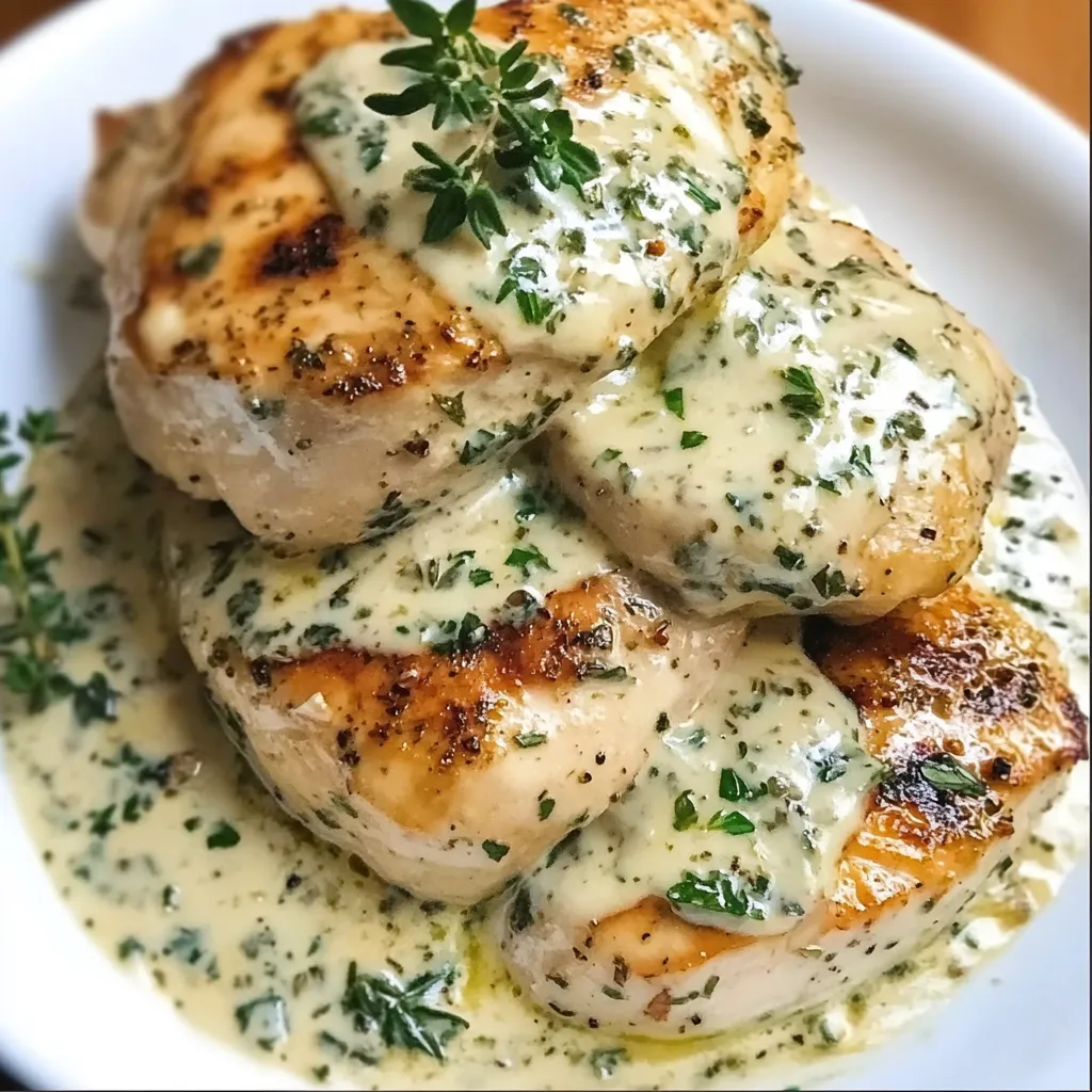 A white bowl with chicken covered in sauce.