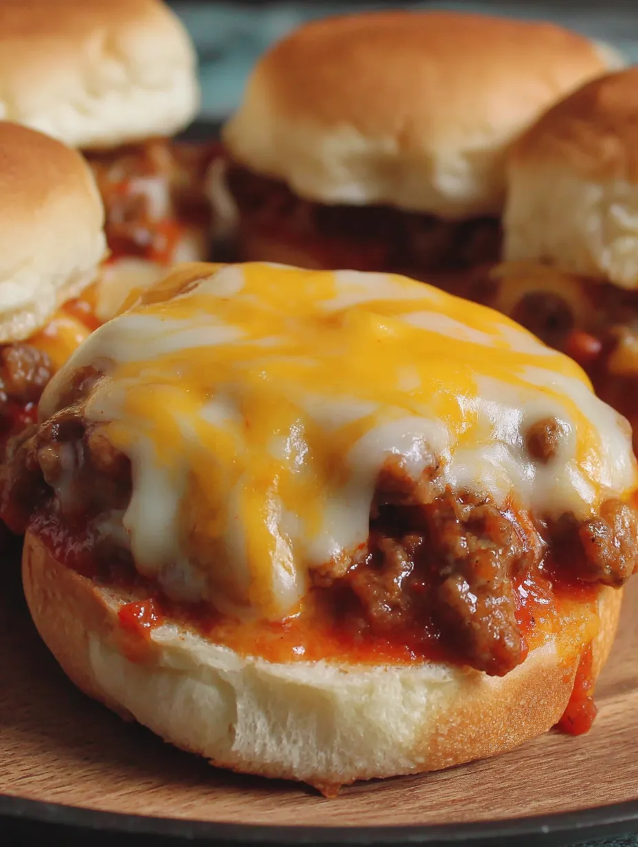 A burger with cheese and meat on a bun.