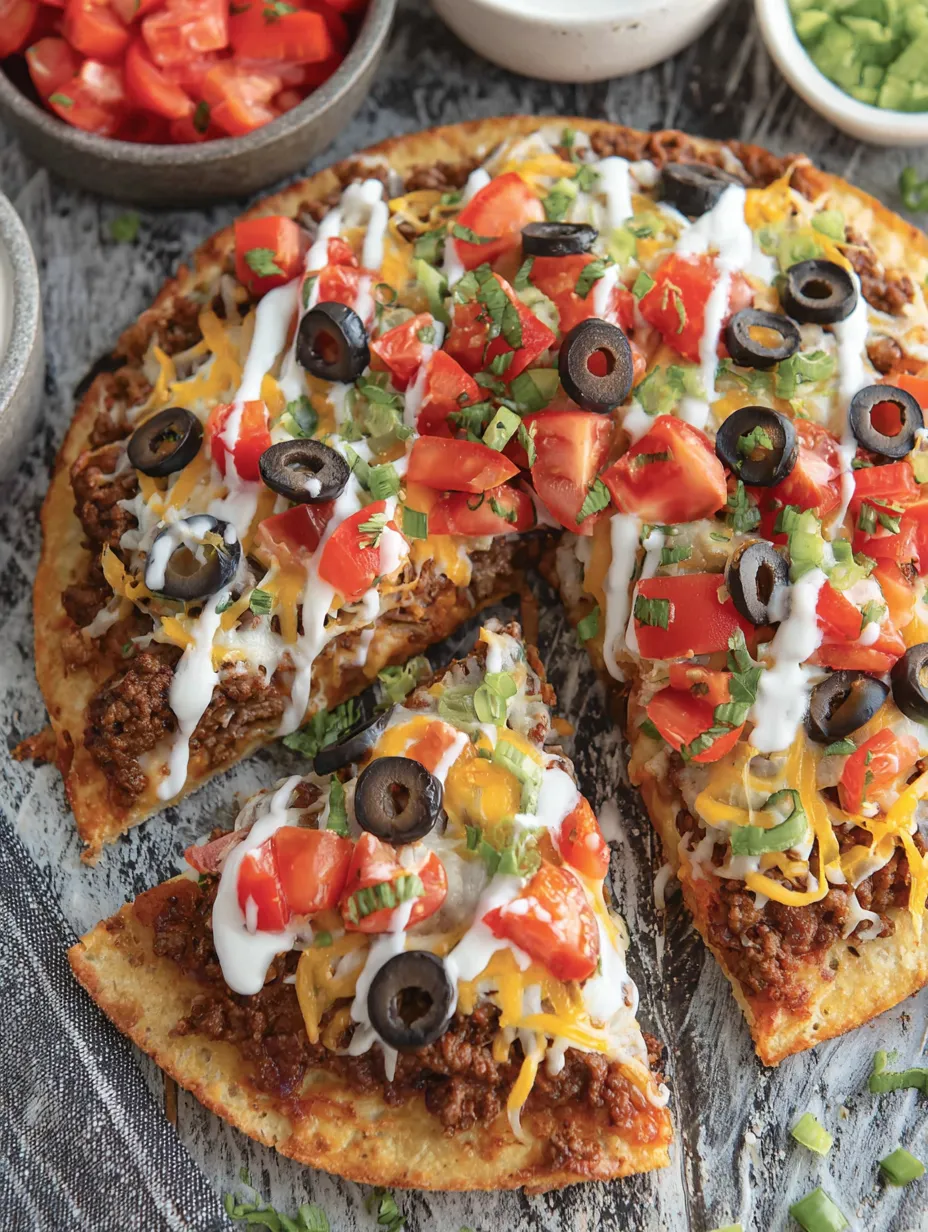 A slice of Mexican pizza with cheese and tomatoes.
