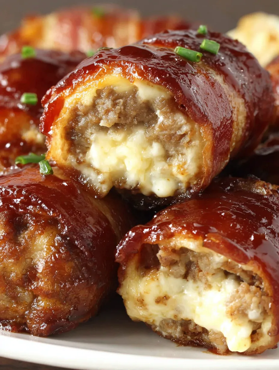 Smoked shotgun shells with cheese.