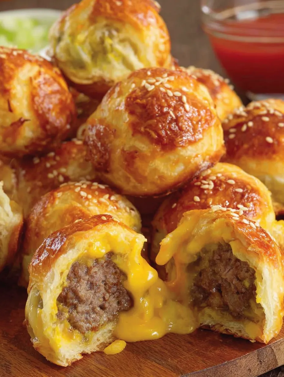 Big Mac Cheeseburger Bombs.