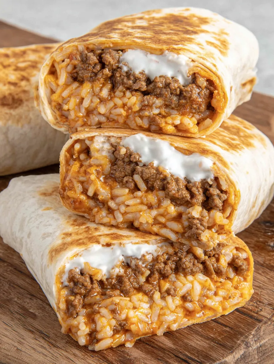 A Quesarito is a burrito with cheese and meat.
