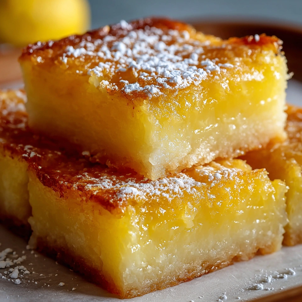 Two-Ingredient Lemon Bars.
