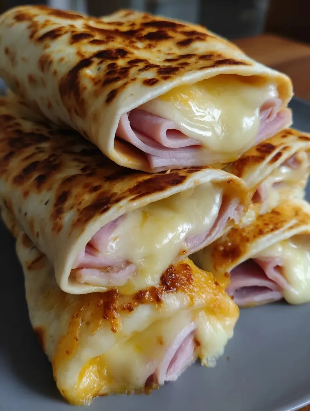 Air fryer hot chicken wraps.