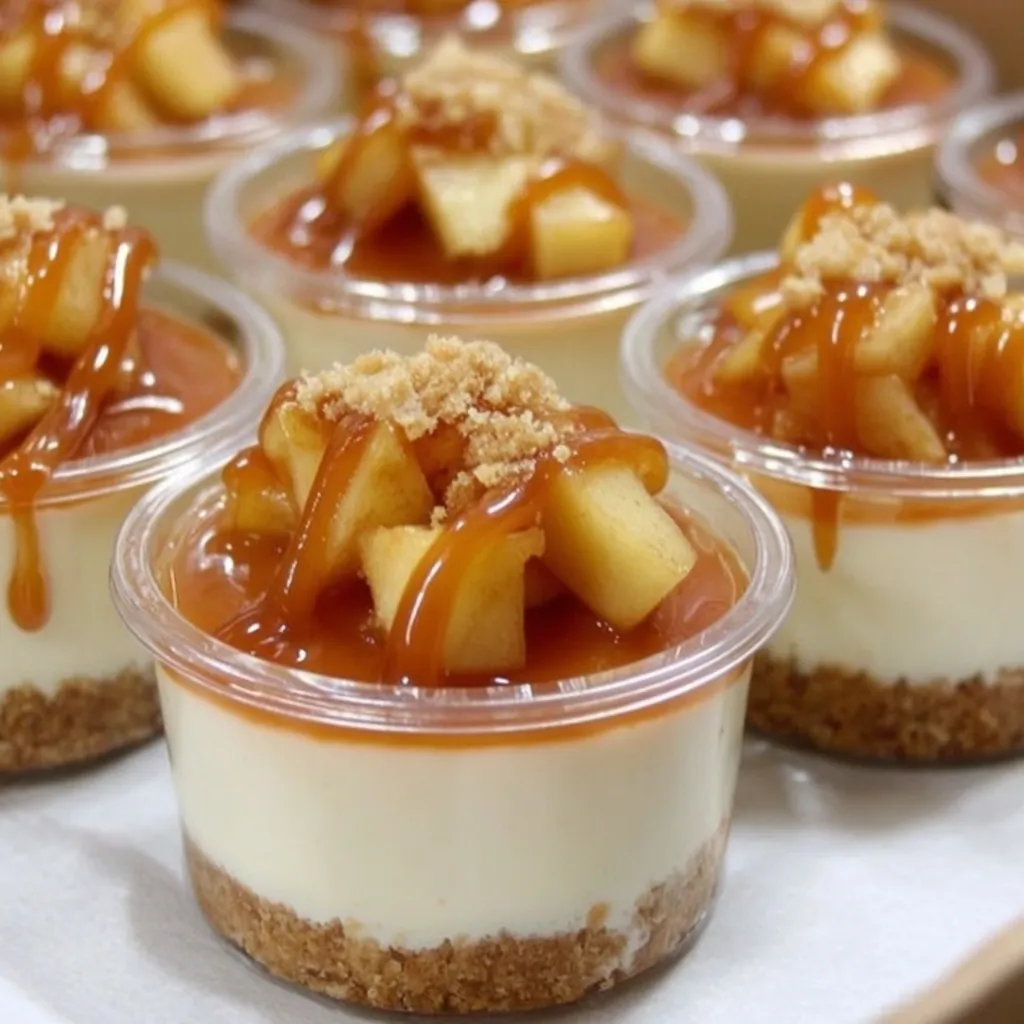 Caramel Apple Dessert Cups.
