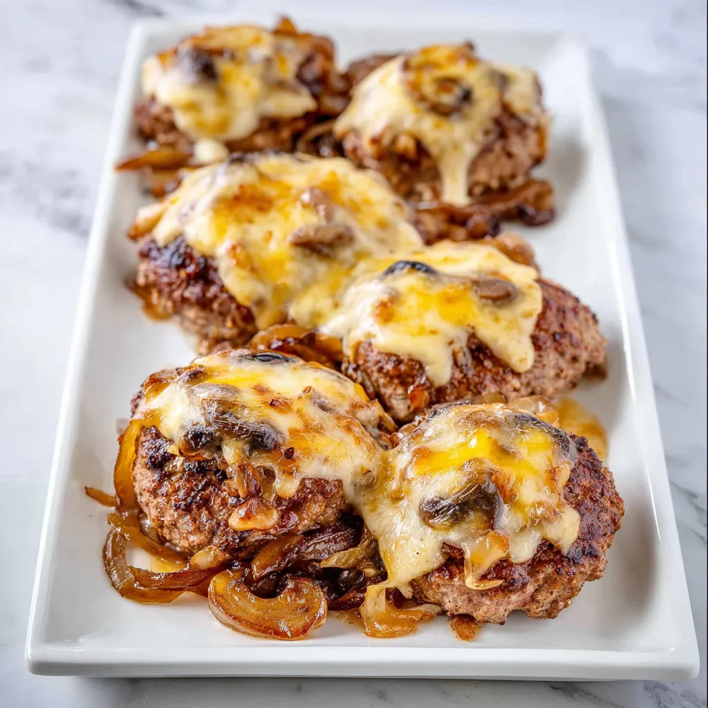 A plate of food with cheese and onions.