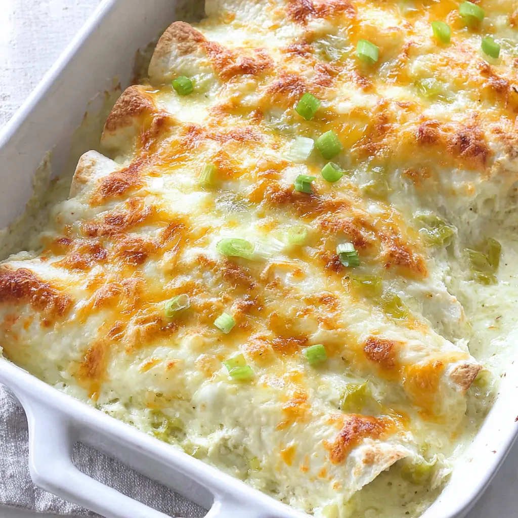 A dish of food with cheese and green onions.