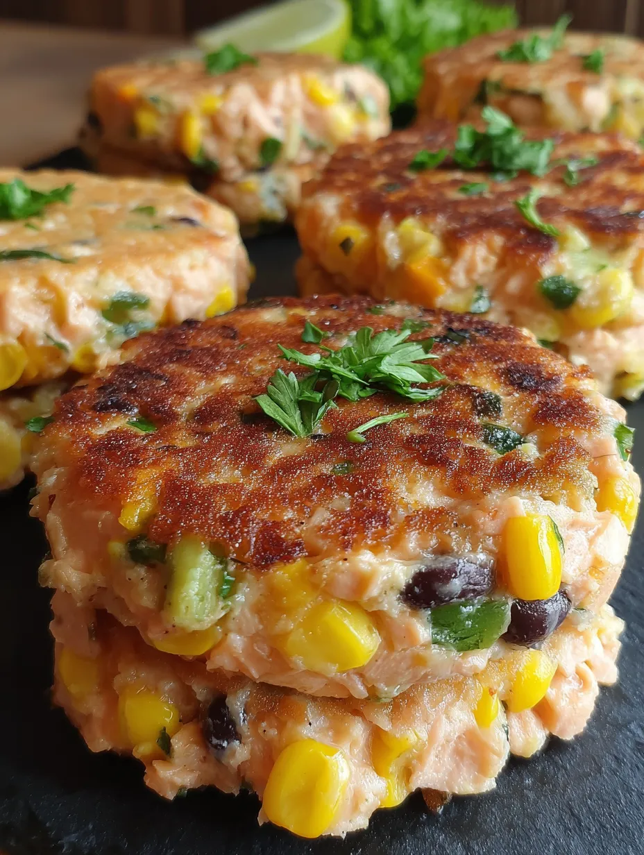 Mexican Salmon Patties.