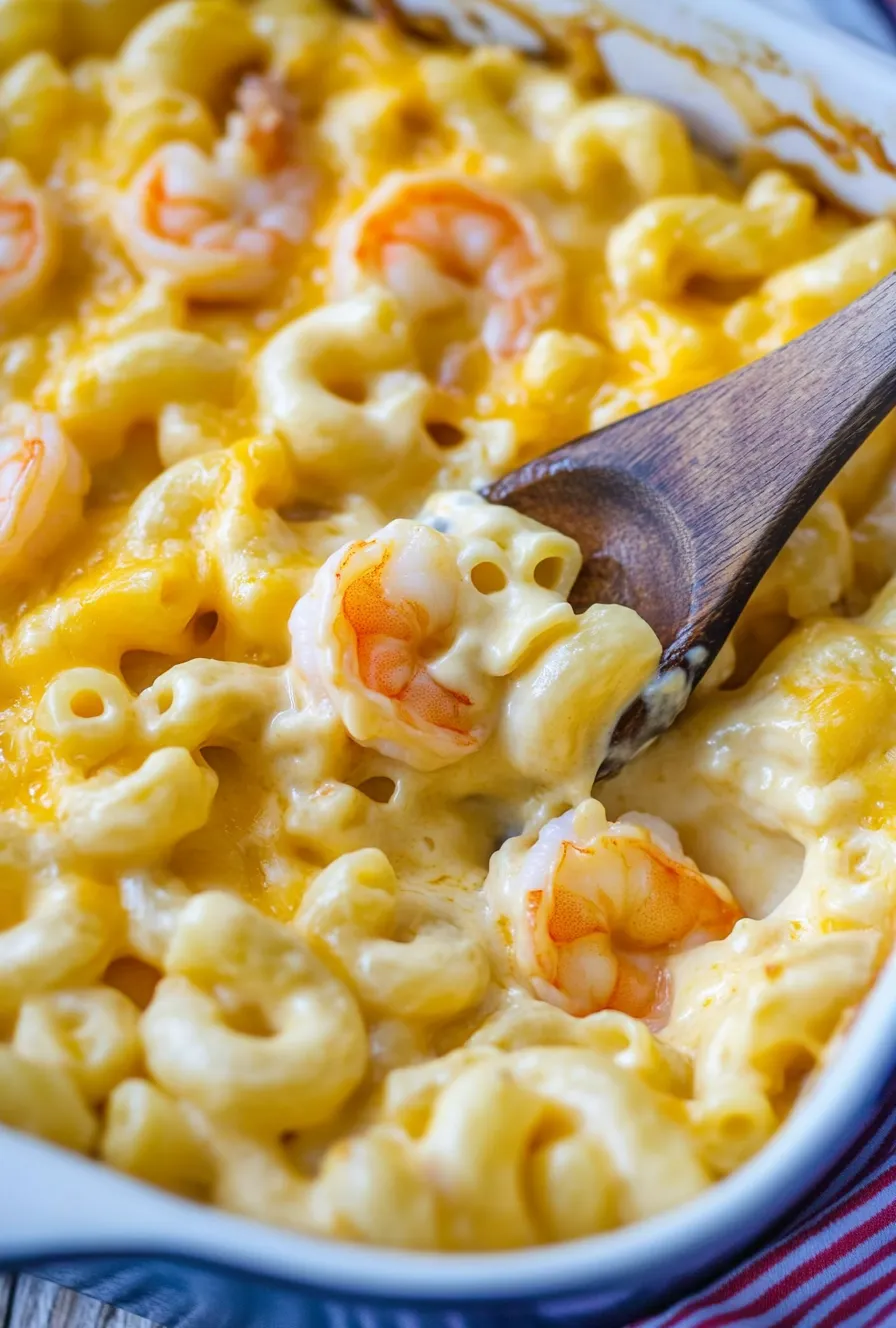 A fork is in a bowl of mac and cheese.