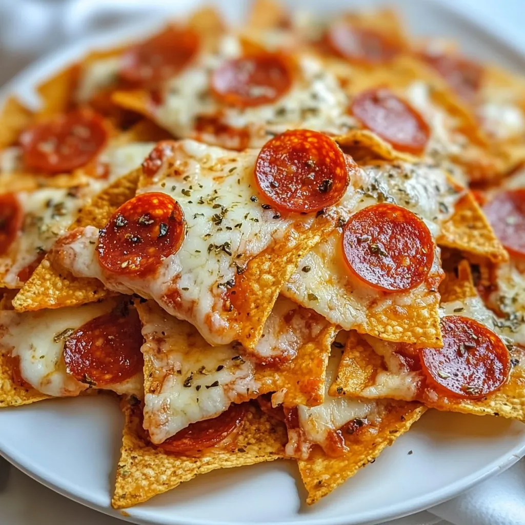 A plate of pepperoni and cheese pizza.