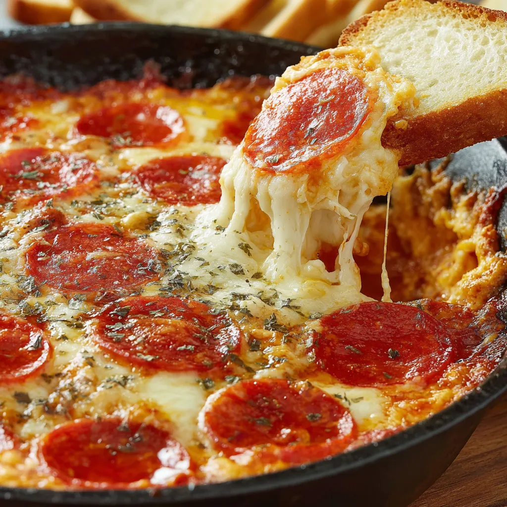 A pan of cheese and pepperoni pizza.