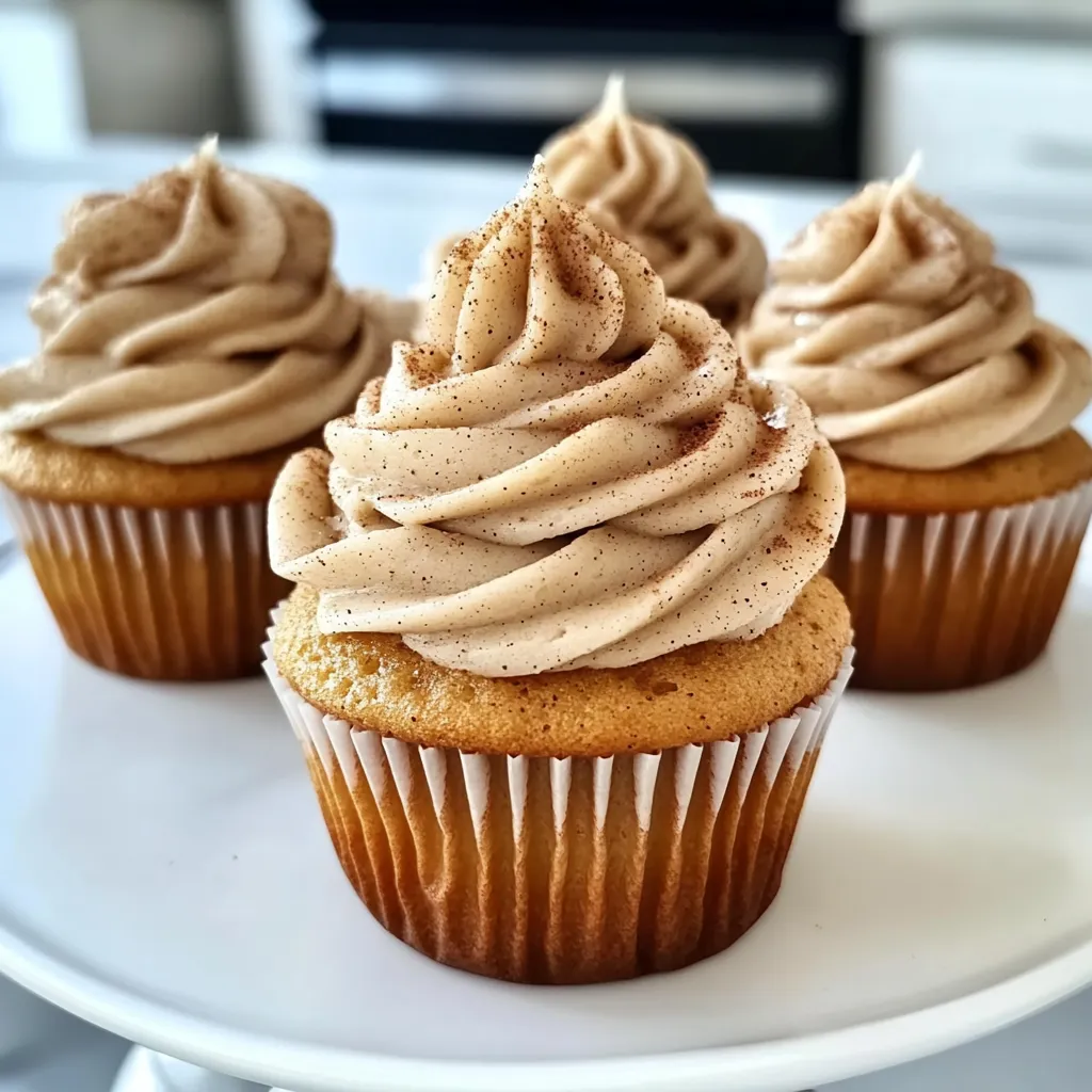 Three cupcakes with frosting and sprinkles.