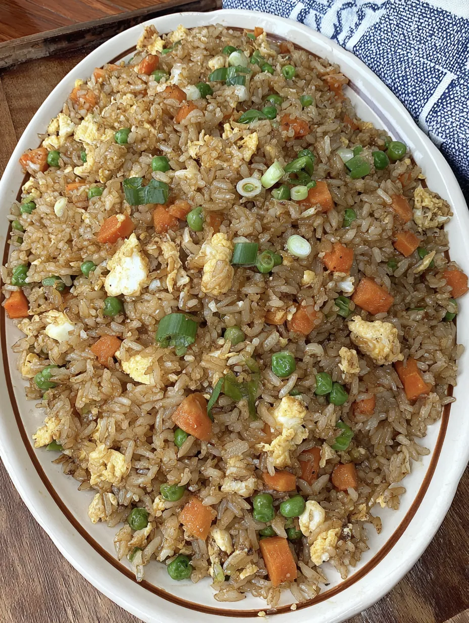A bowl of rice with vegetables and eggs.