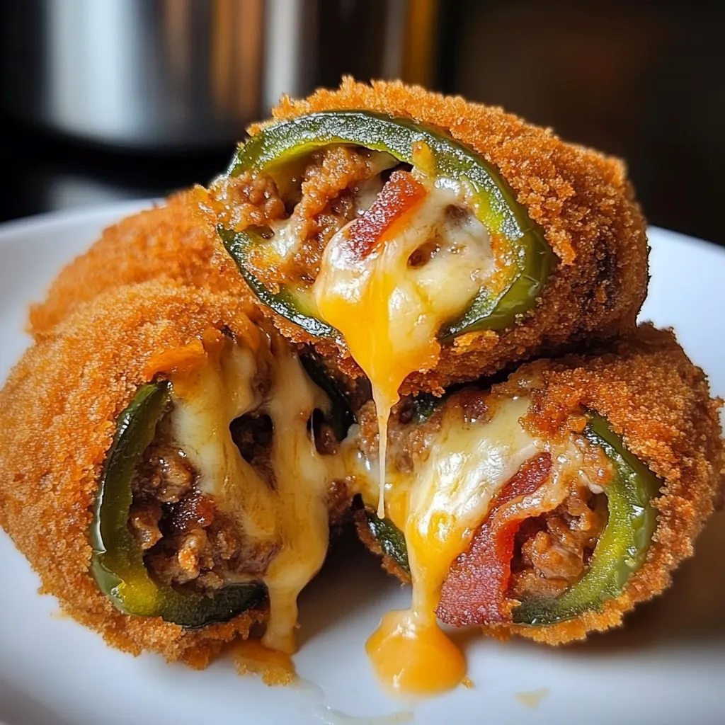 A plate of food with a cheese covered chili dog and a pepper.