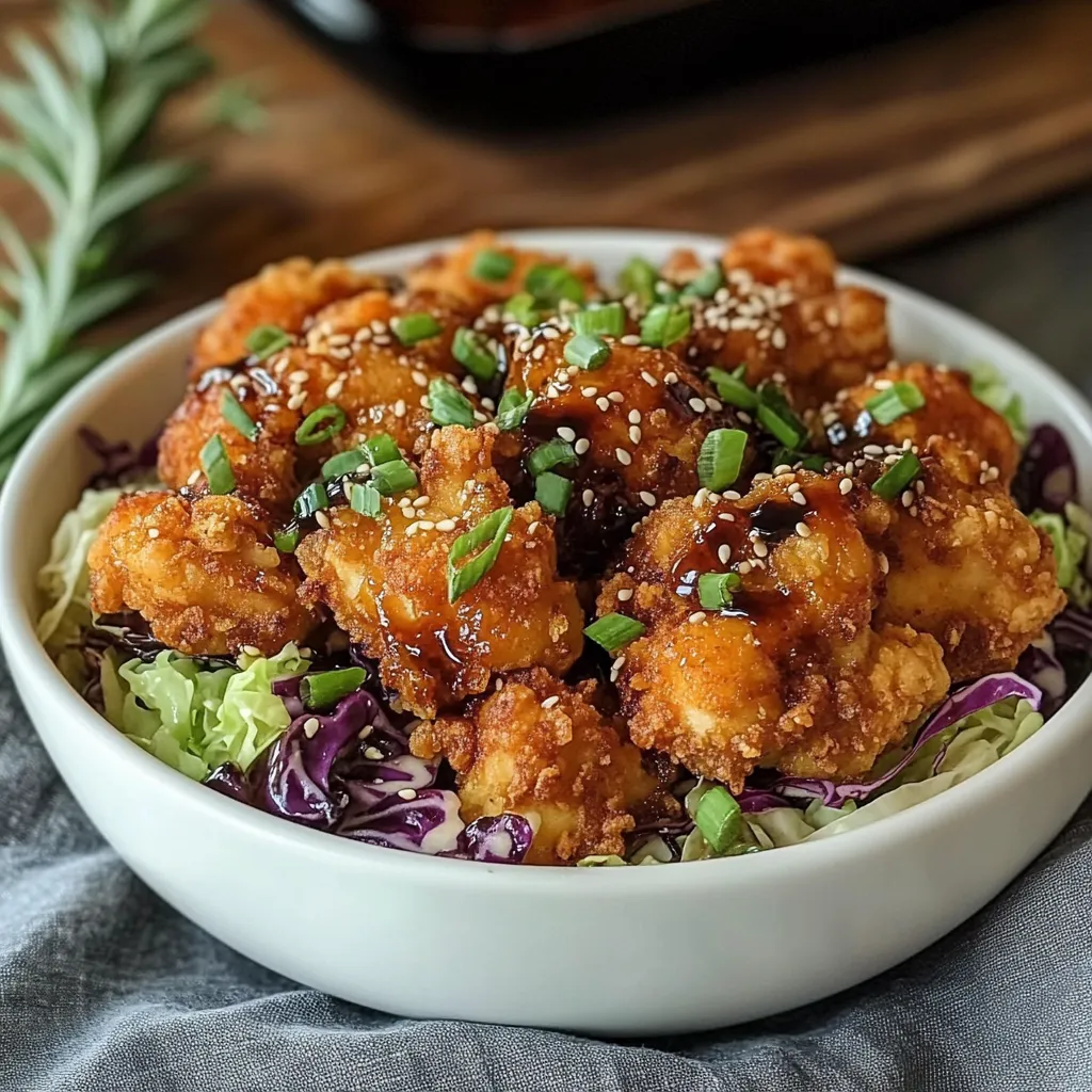 A bowl of food with chicken and vegetables.