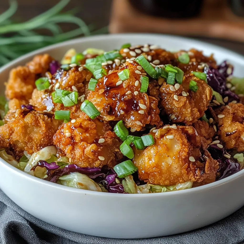 A bowl of food with chicken and vegetables.