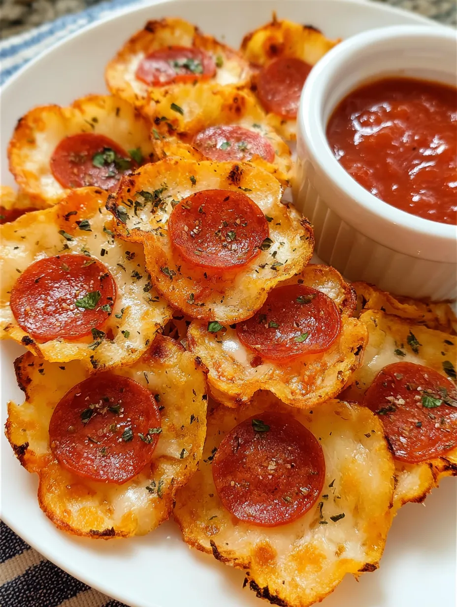 A plate of pizza chips with a bowl of sauce.