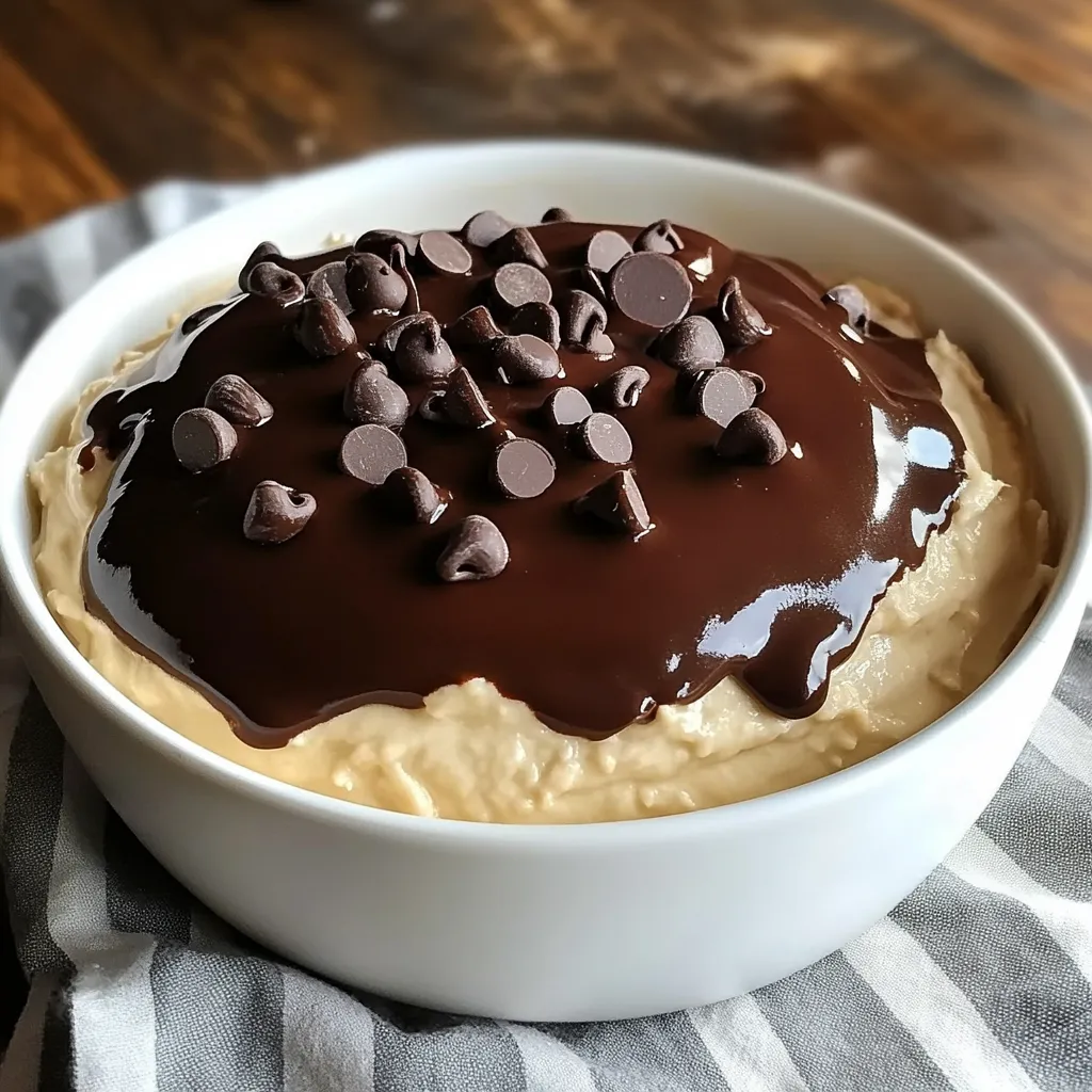 A bowl of chocolate ice cream with chocolate chips.