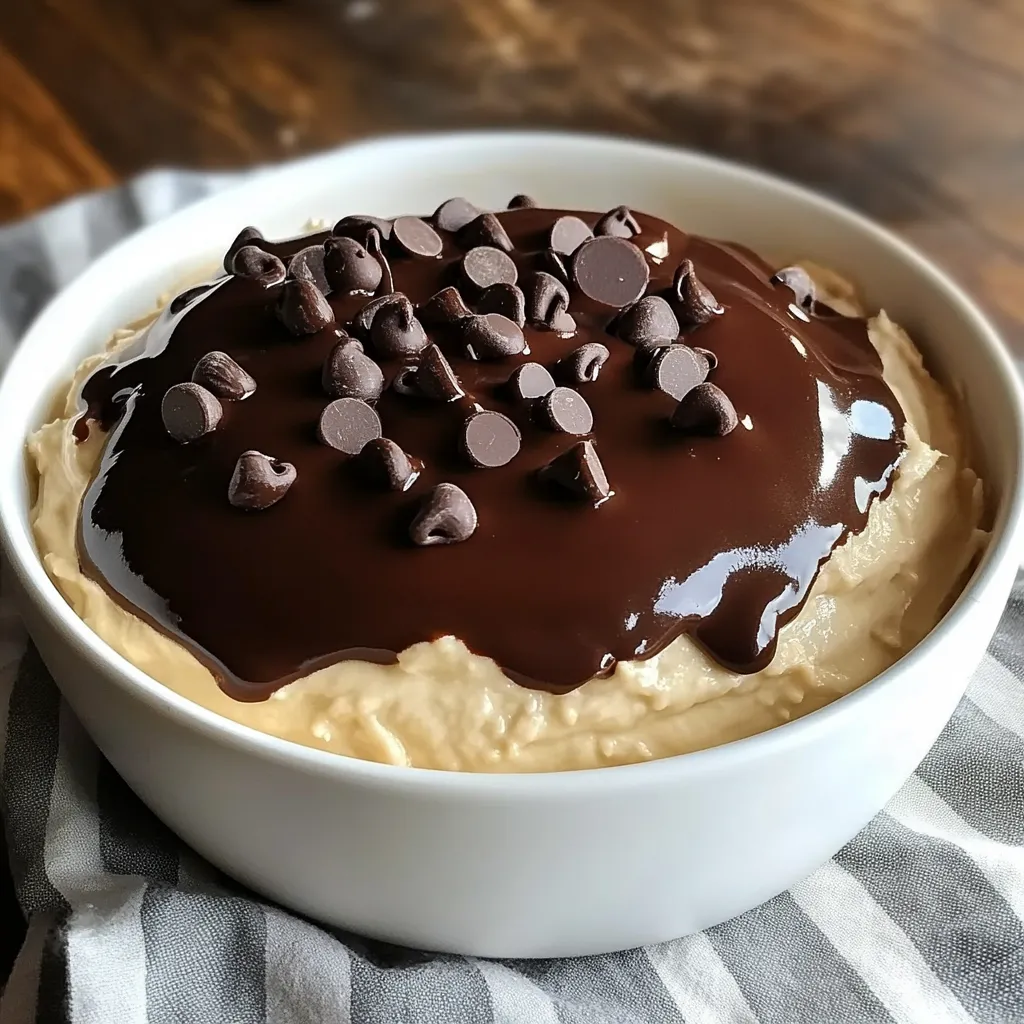 A bowl of chocolate ice cream with chocolate chips.