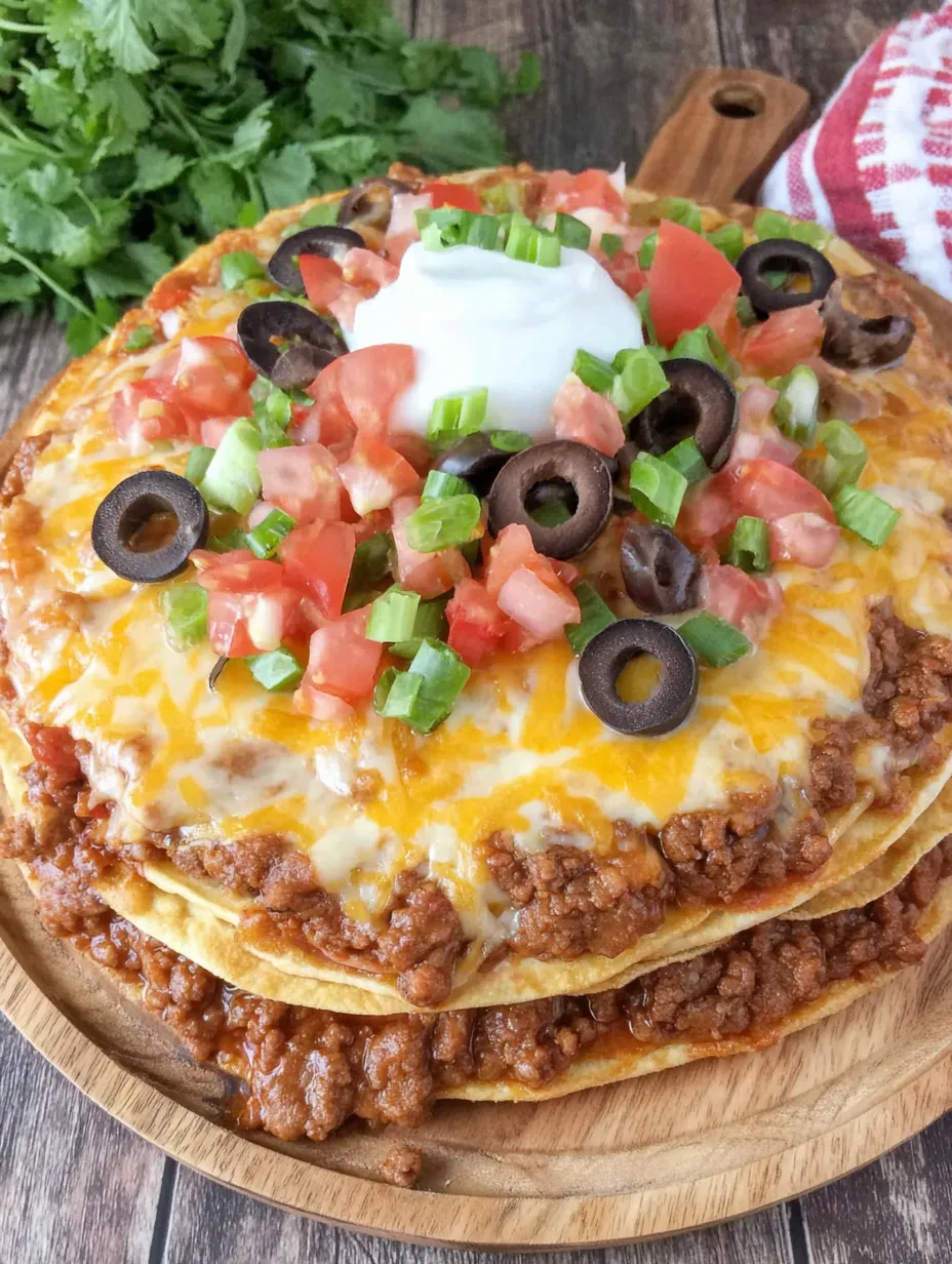 A close up of a Mexican pizza with cheese, tomatoes, and olives.