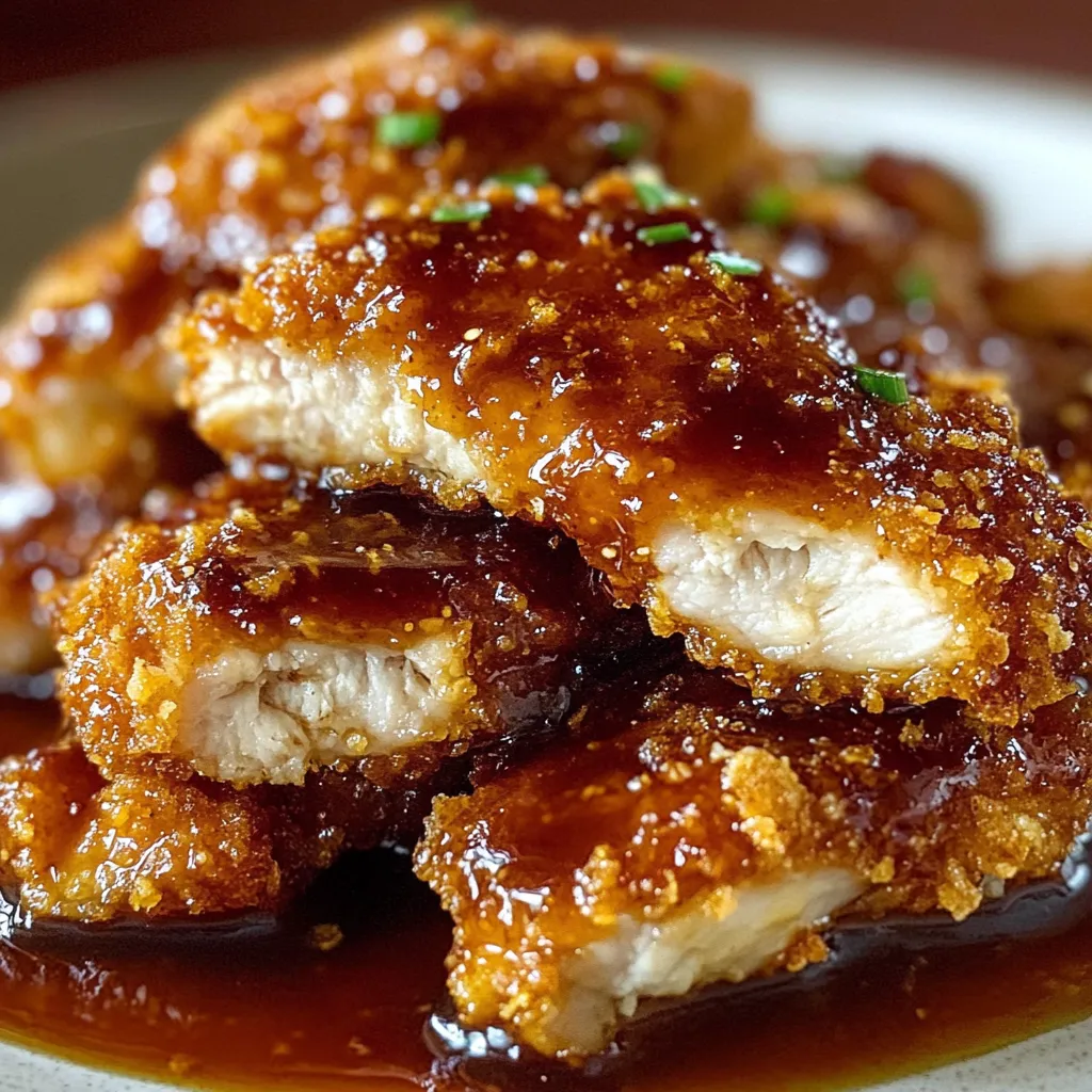 A plate of food with a brown sauce.