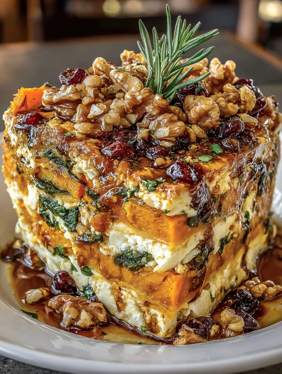 A dish made of sweet potato, butternut squash, carrot, and feta cheese.
