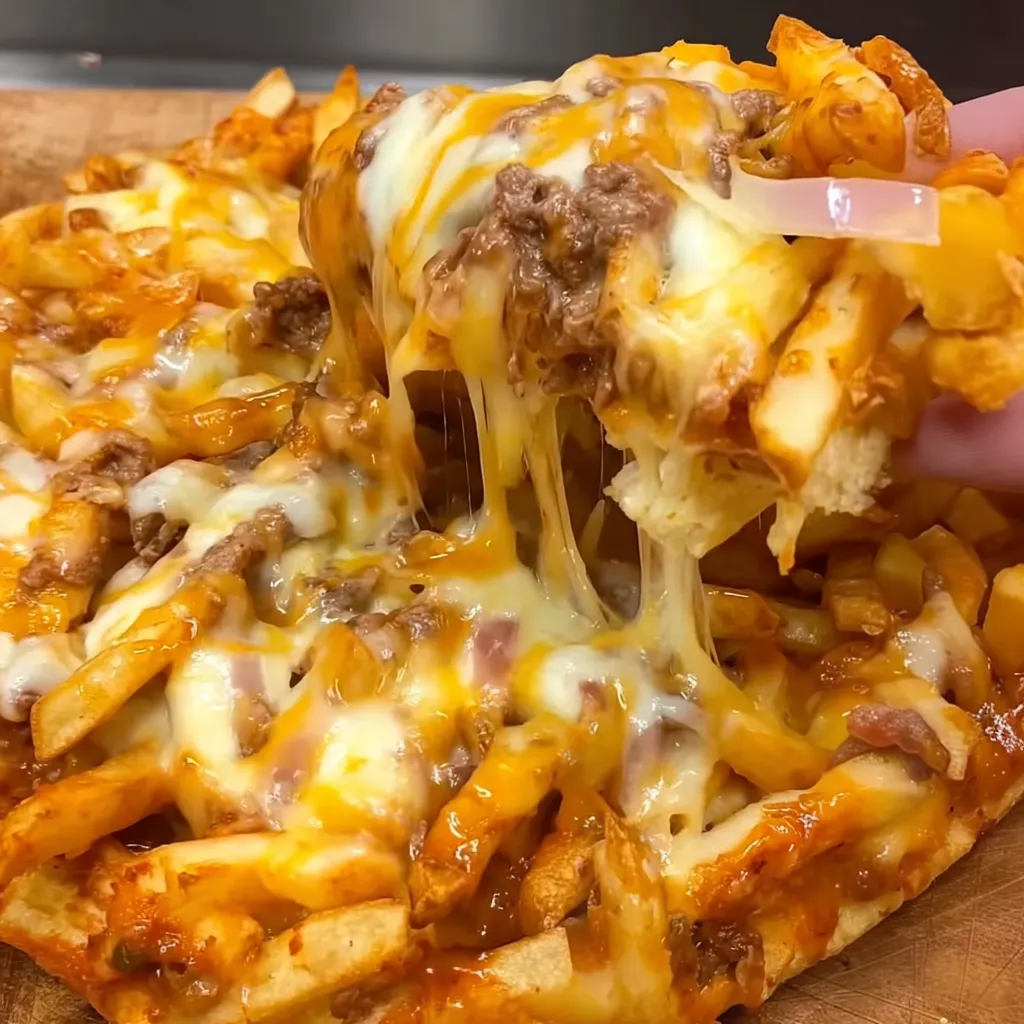 A slice of pizza with cheese and meat on it.