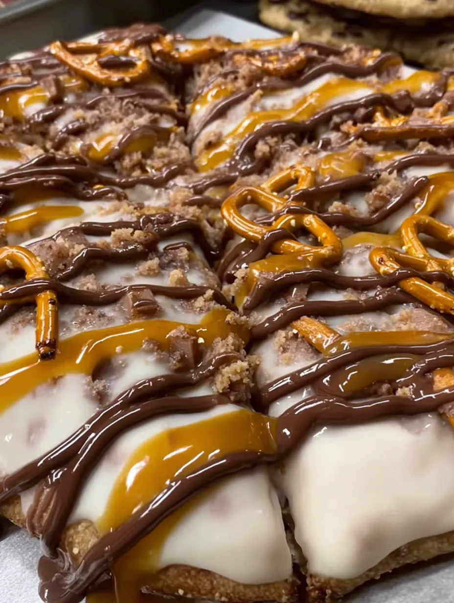 A pizza with a crust and toppings.