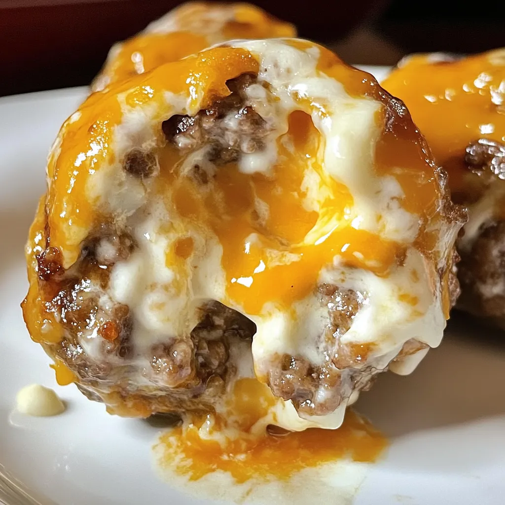 A plate of food with cheese on it.