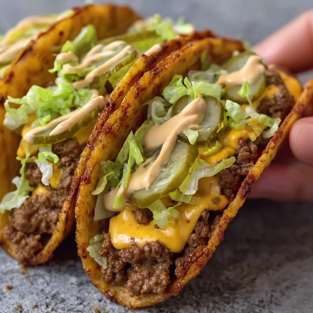 A person is holding a taco with lettuce and cheese.