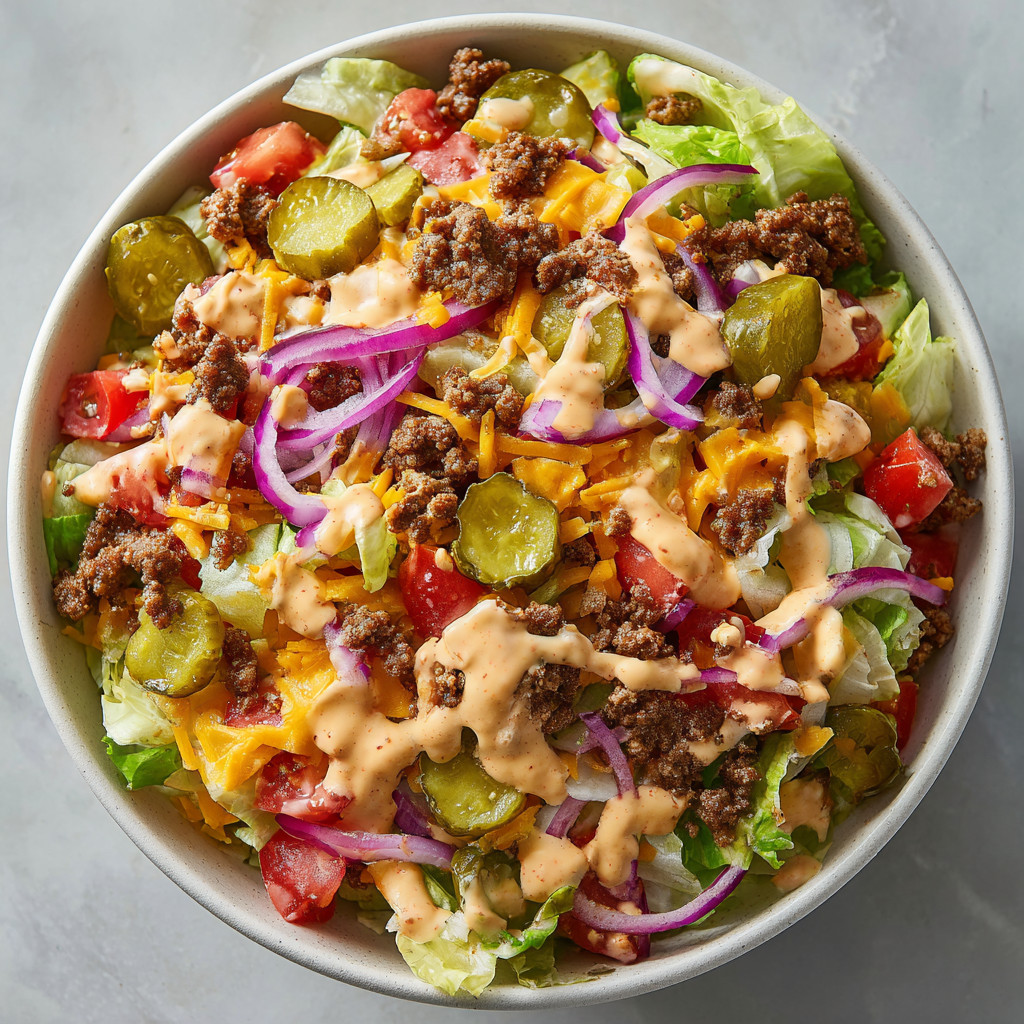 A bowl of salad with cheese and tomatoes.