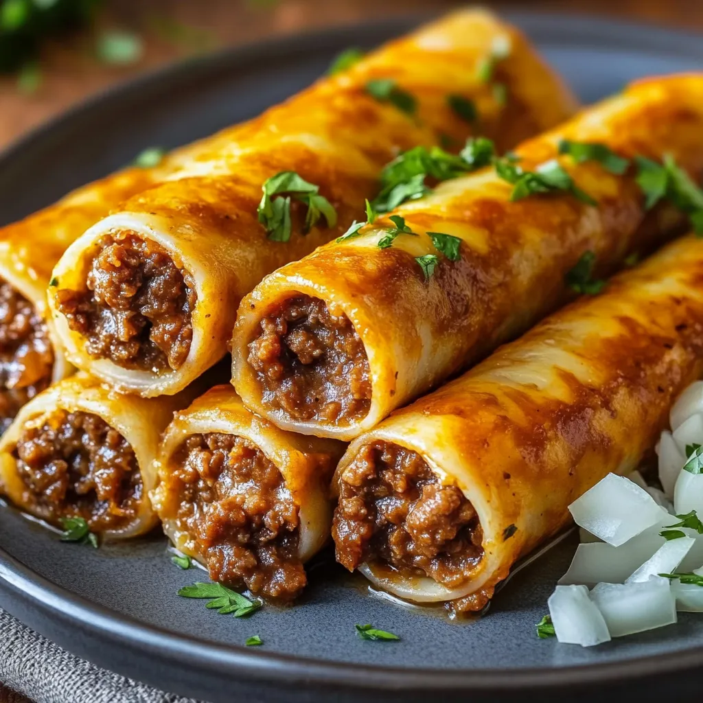A plate of food with meat and onions.