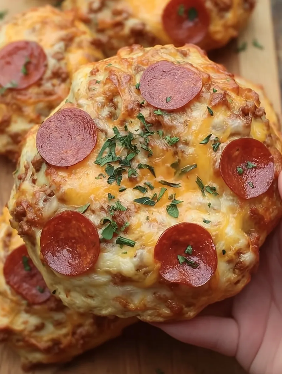 A hand holding a slice of pizza with pepperoni and cheese.