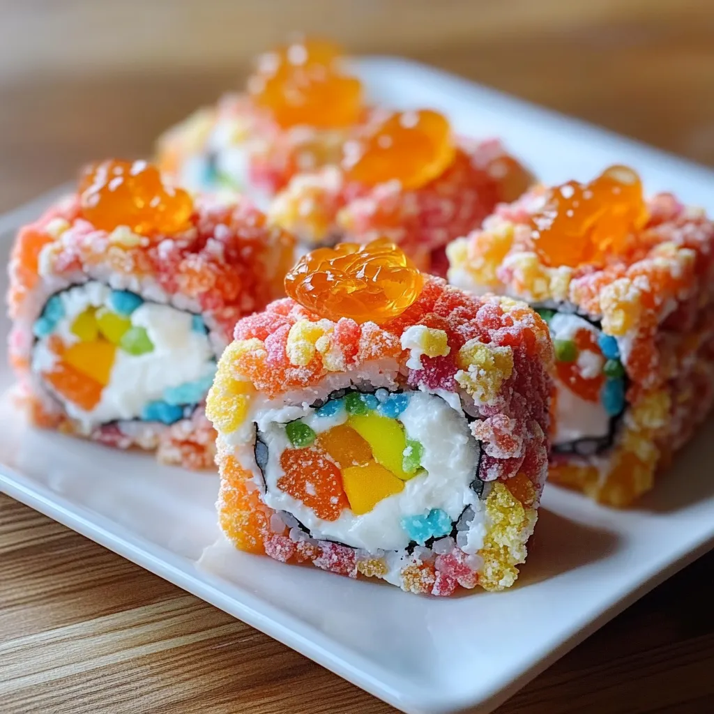 Fruity Pebbles Sushi