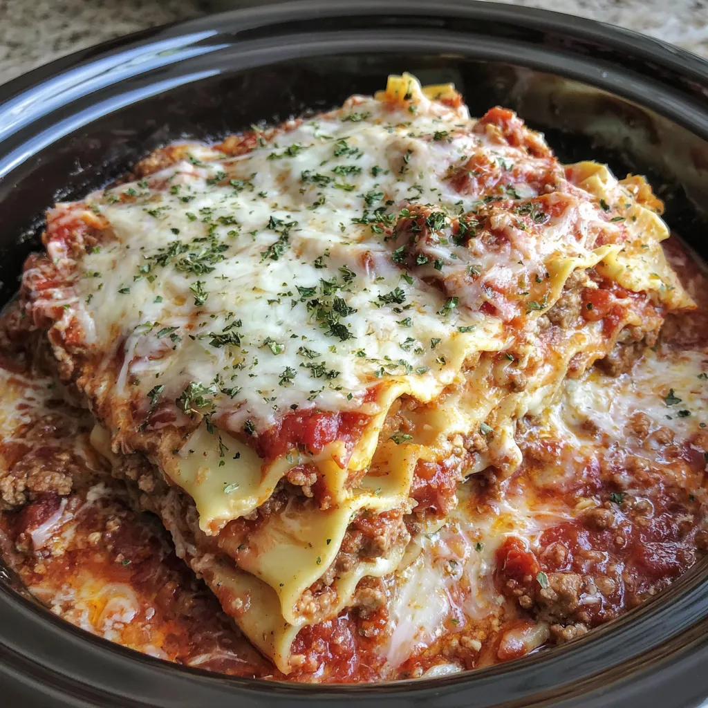 A close up of a delicious lasagna in a bowl.