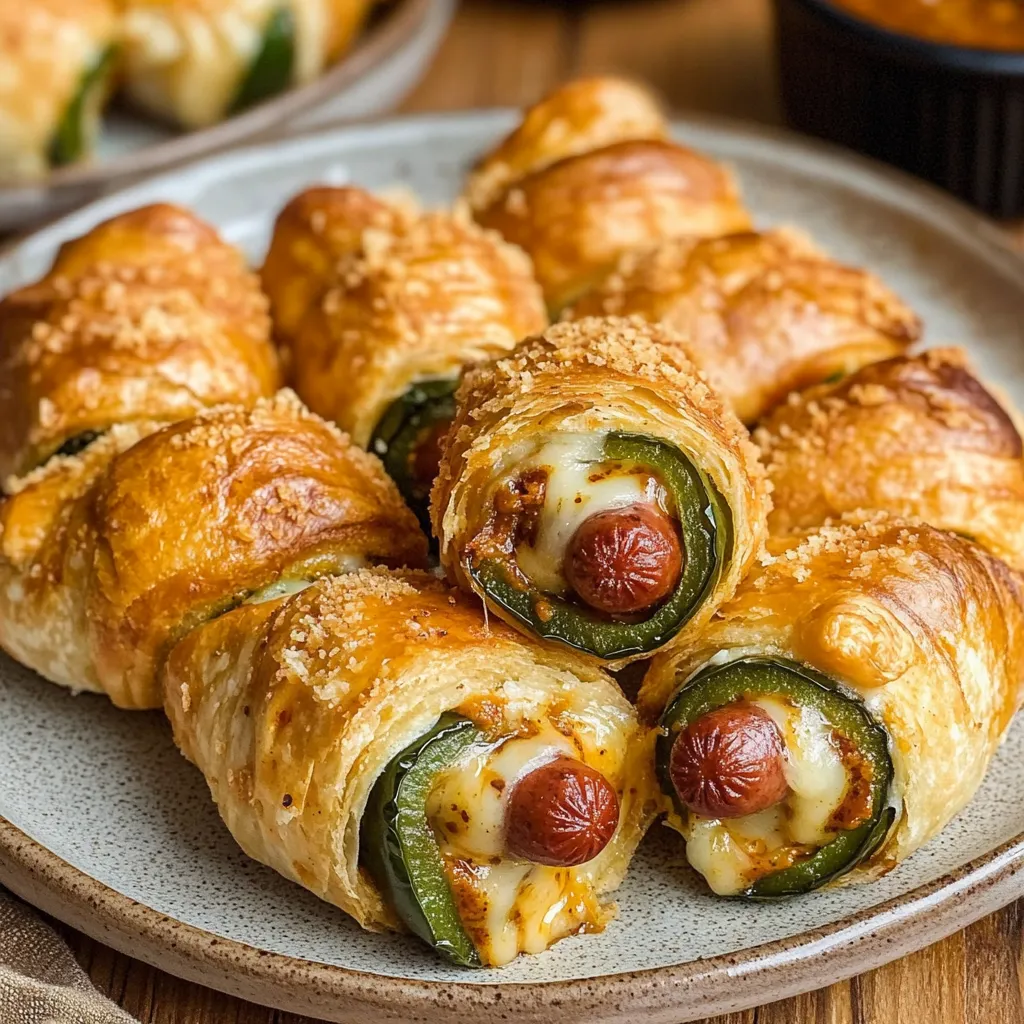 Cheesy Chili Dog Jalapeño Poppers