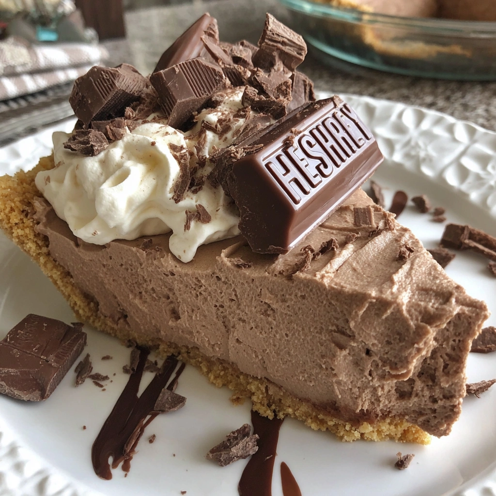 A slice of chocolate cake with chocolate chips and whipped cream.