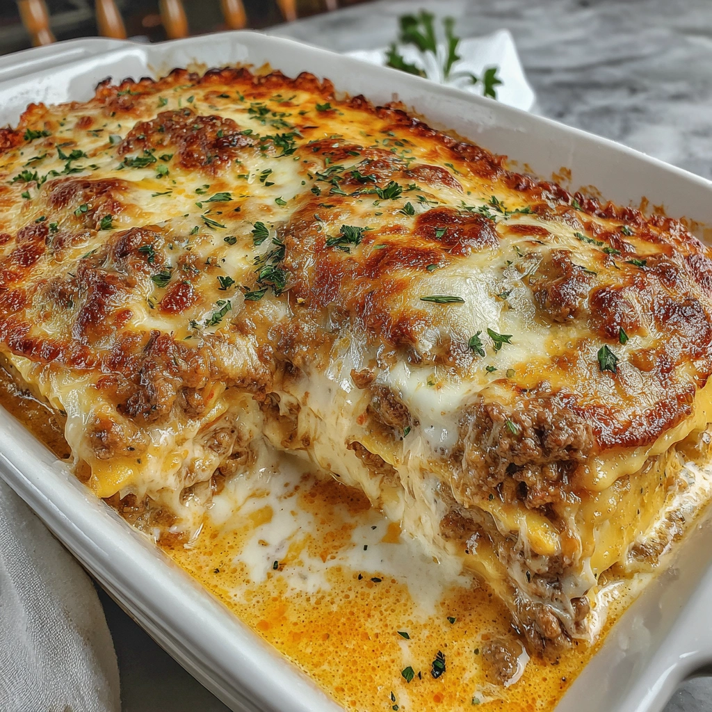 A dish of Million Dollar Ravioli.