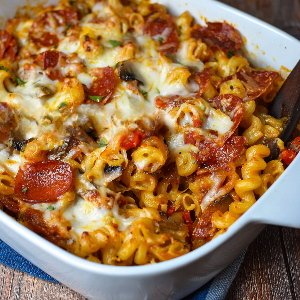 A white bowl filled with a pasta and meat dish.